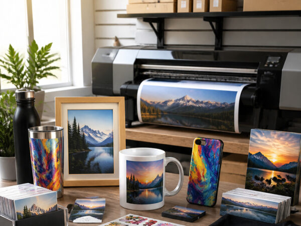 Custom colour printing service for letter and legal-size documents