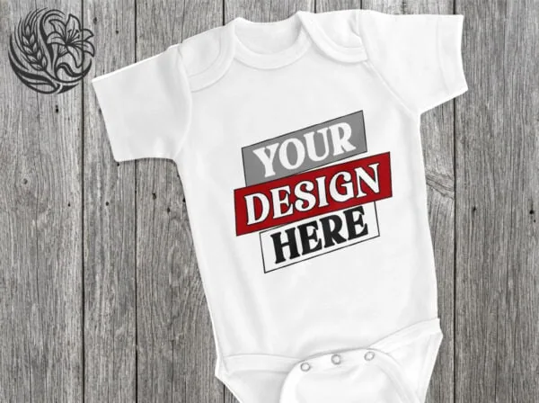 Custom Diaper Shirt for Babies Custom Diaper Shirt for Babies, personalized 0-18 months sublimation-ready shirt
