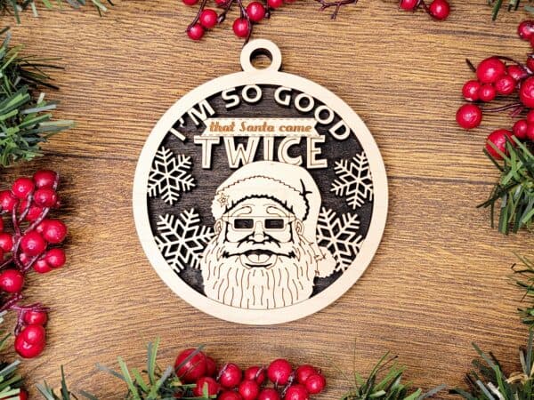 Naughty but Nice Christmas Ornament - I'm So Good