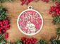 Naughty but Nice Christmas Ornament - Santa's Sh*t List