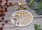 Hark the Herald Angels Sing christian christmas carol ornament