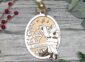 Jolly Old St. Nicholas classic christmas carol ornament