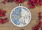Naughty but Nice Christmas Ornament - Naughty Gnome
