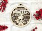 Christmas Wrapper fun christmas pun ornament