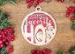 Naughty but Nice Christmas Ornament - Santa's Favourite