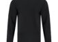 Everyday cotton long sleeve tee blank in Black