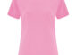 Everyday cotton ladies' tee blank in Candy Pink