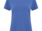Everyday cotton ladies' tee blank in Heather Royal