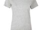 Extra-soft ladies' ring-spun tee blank in Athletic Grey