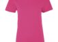 Extra-soft ladies' ring-spun tee blank in Wild Raspberry