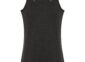 Soft triblend ladies' racerback tank blank in Charcoal Triblend