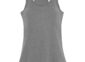Soft triblend ladies' racerback tank blank in Grey Triblend