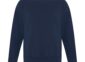 Everyday fleece crewneck sweatshirt blank in Navy
