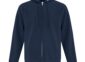 Everyday fleece full-zip hoodie blank in Navy