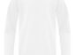 Everyday cotton youth long sleeve tee blank in White