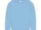 Everyday fleece youth hoodie blank in Light Blue