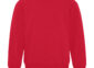 Everyday fleece youth crewneck sweatshirt blank in Red