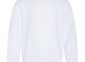 Everyday fleece youth crewneck sweatshirt blank in White