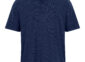 Easy-care blend polo shirt blank in True Navy