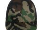 Snapback trucker cap blank in Camo/Black