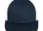 Snapback trucker cap blank in Navy/White