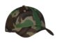 Cotton twill cap blank in Camo