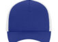 5-panel trucker cap blank in Royal/White