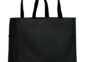 Everyday 600D polyester tote bag blank in Black