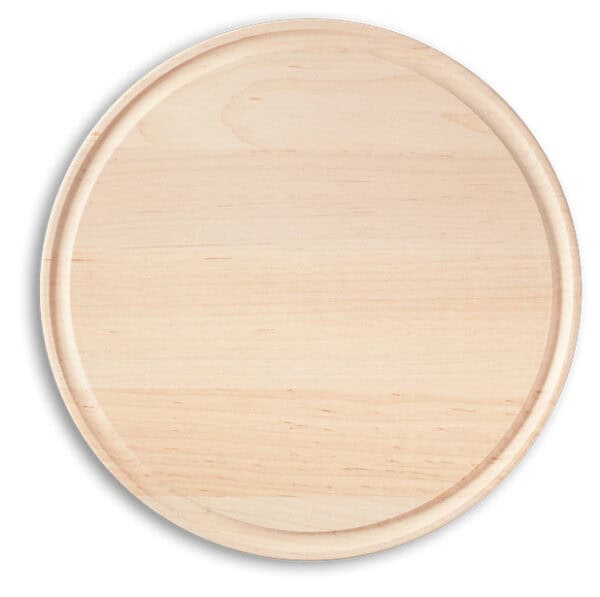 Round with Juice Groove 14" Cutting Board Round with Juice Groove 14" personalized cutting board, Canadian maple