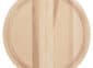 Small Round with Juice Groove 11" personalized cutting board, Canadian maple