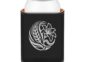 Laser engraved koozie with a logo