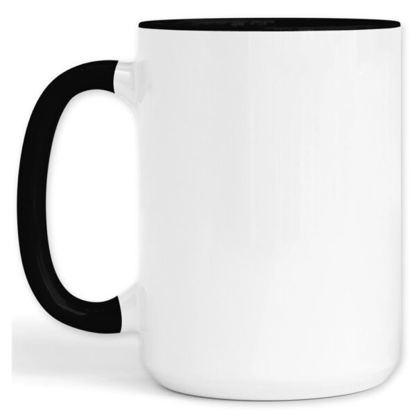 Personalized Ceramic Mug (Blank) Blank ceramic mug on a white background, used to preview your design in the Grey Barn Handwerk Design Gallery