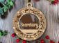 hsd-secretary-school-ornament