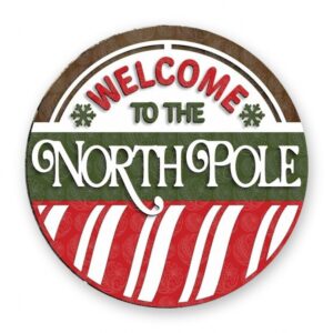 Welcome to the North Pole Sign - GBH19947