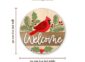 Laser Cut Cardinal Welcome Sign Size Guide
