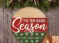 Tis The Dang Season Sign on the wall