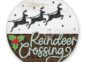 Reindeer Crossing Door Sign - GBH19992