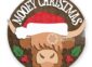 Highland Cow Christmas Sign - GBH20000
