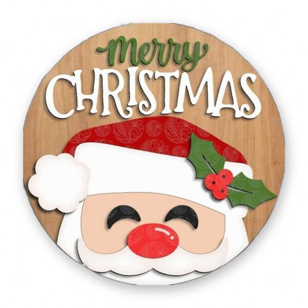 Laser Cut Santa Sign - GBH20010 Laser Cut Santa Sign - GBH20010