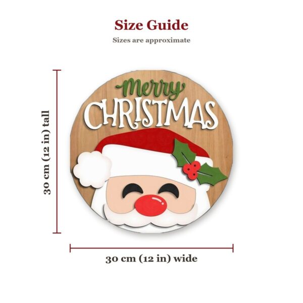 Laser Cut Santa Sign Size Guide Laser Cut Santa Sign Size Guide