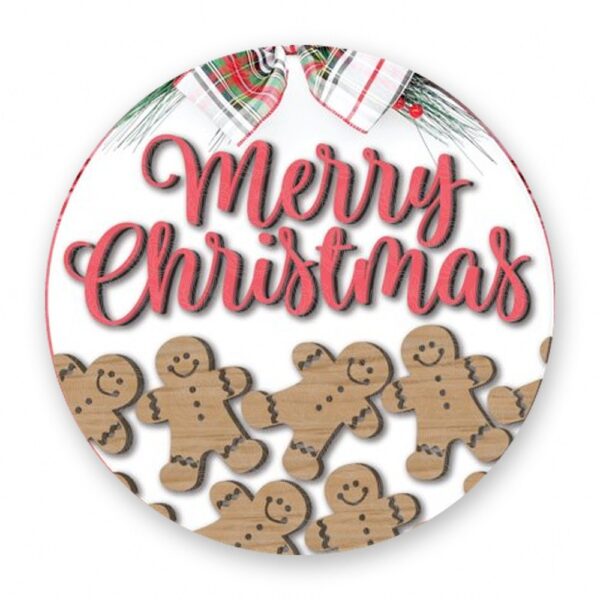 Merry Christmas Gingerbread Sign - GBH20065 Merry Christmas Gingerbread Sign - GBH20065