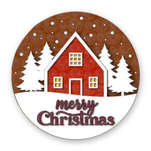 Merry Christmas House Sign - GBH20074