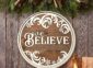 We Believe Sign on the wall