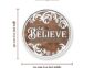 We Believe Sign Size Guide
