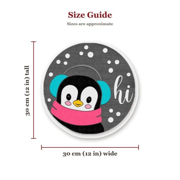 Hi Penguin Sign Size Guide