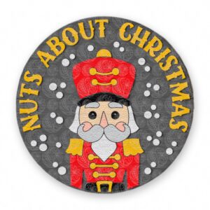Nuts About Christmas Nutcracker Sign - GBH20263