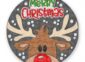 Merry Christmas Reindeer Sign