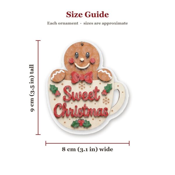 Christmas Mug Ornament Set Size Guide Christmas Mug Ornament Set Size Guide
