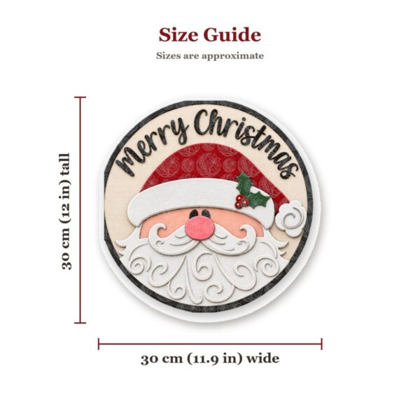 Merry Christmas Santa Sign Size Guide Merry Christmas Santa Sign Size Guide