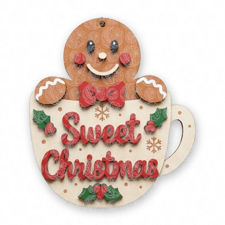 Gingerbread Mug Ornament - GBH20500